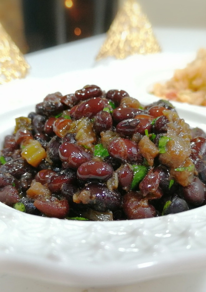 Una foto de Frijoles para burritos o acompañamientos