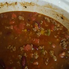 A picture of Wendy's copycat chilli.