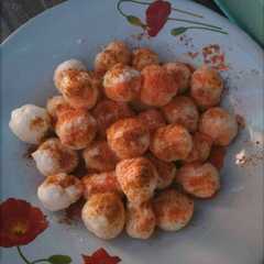 A picture of Cimol krispy endang bambang gulindang.