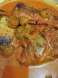 Ikan Tombro bumbu kuning