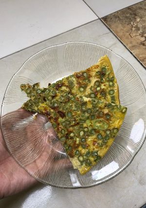 Foto resep Telur Dadar Kacang Panjang