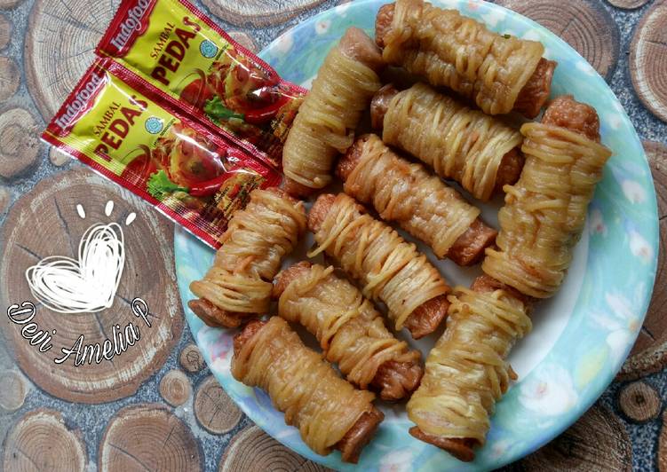2^ Sosis Mie Gulung Simple