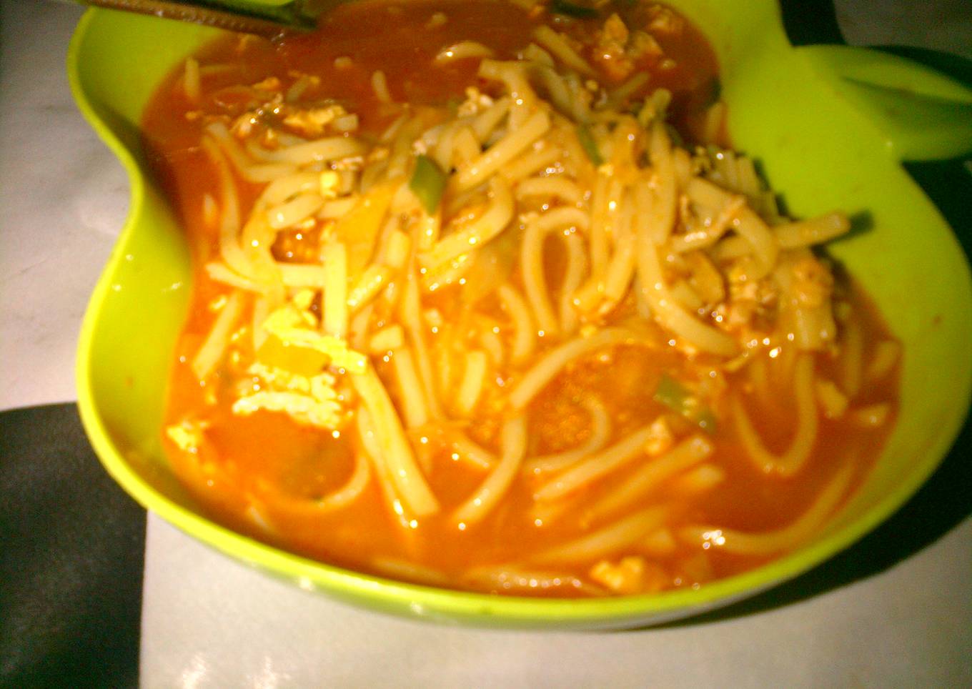 Mie Kuning rebus