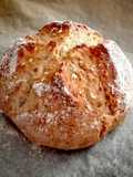 Easy Bread with All-Purpose Flour, Baking Powder, and Milk