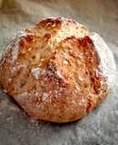 Pan fácil con harina común, levadura royal y leche