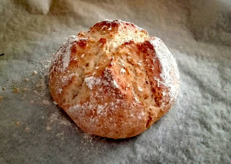 Pan fácil con harina común, levadura royal y leche