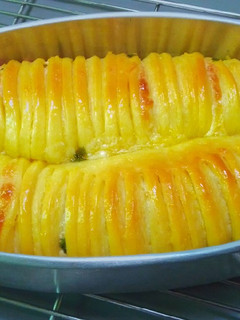 Foto resep Streusel Garlic Bread