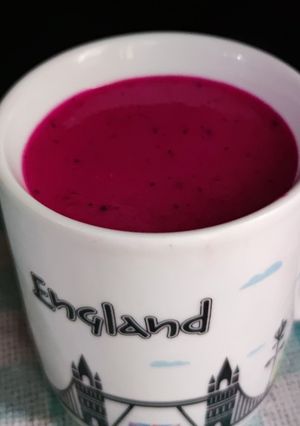 Foto resep Jus buah naga, nanas, strawberry