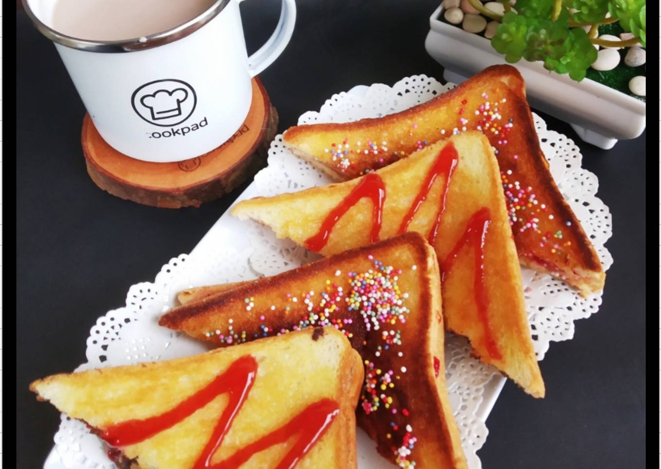 Roti Bakar Teflon