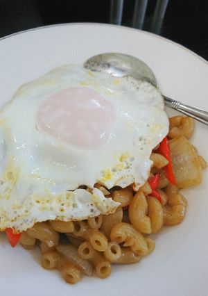 Foto resep Makaroni Bumbu Saori Saos Mentega