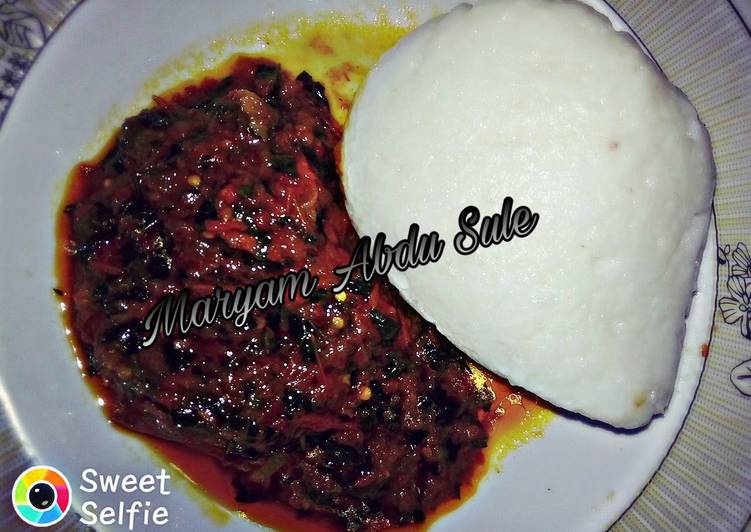 How to Make Appetizing Tuwo da Miyar Egu Cooking Basics for Newbies