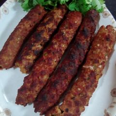 A picture of Seekh kabab.