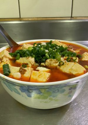 麻婆豆腐 的食譜成品照片