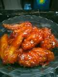 Fire chicken wings sat set