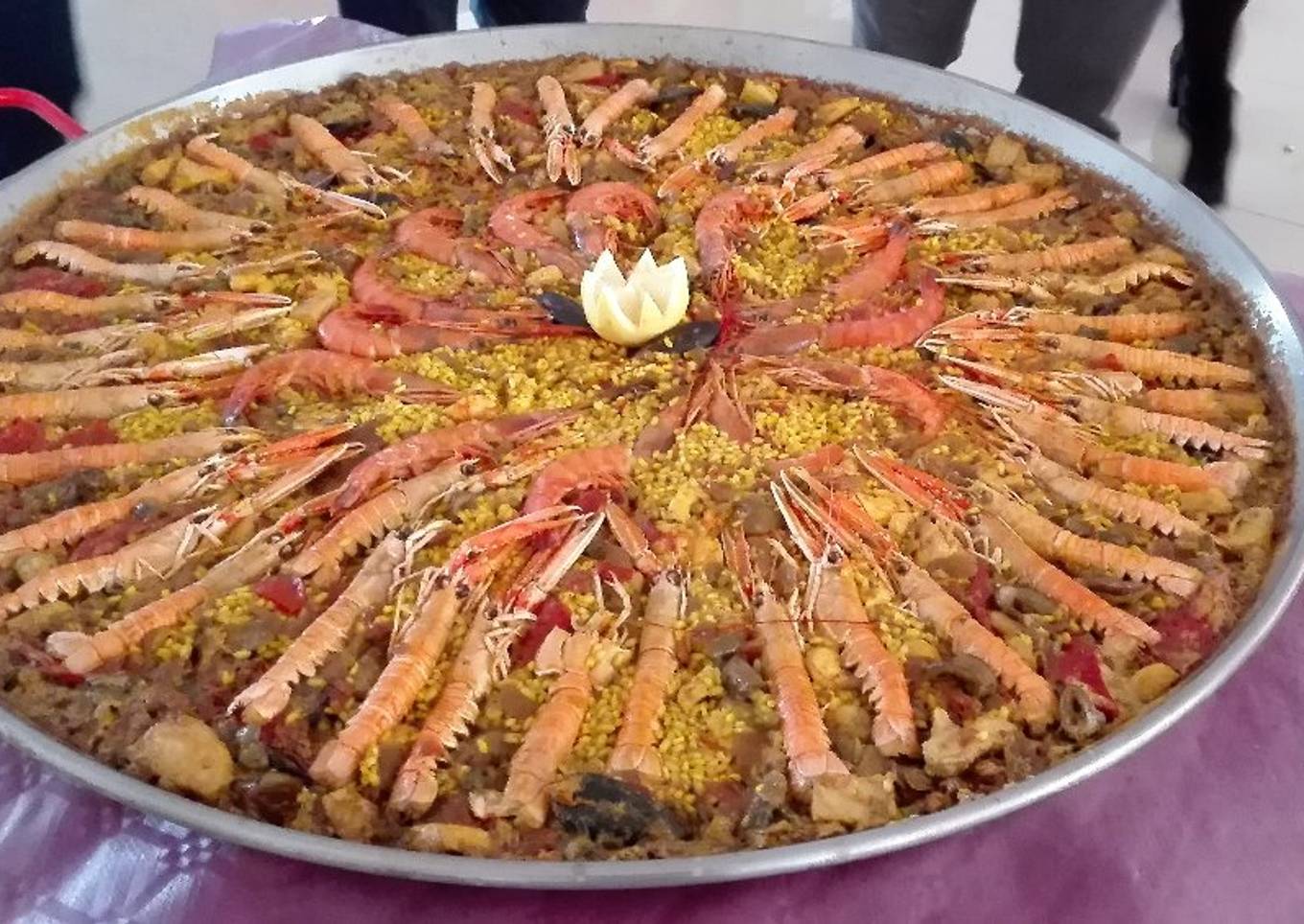 Paella marinera