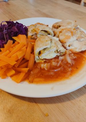 Foto resep Baked Chicken Cordon Bleu