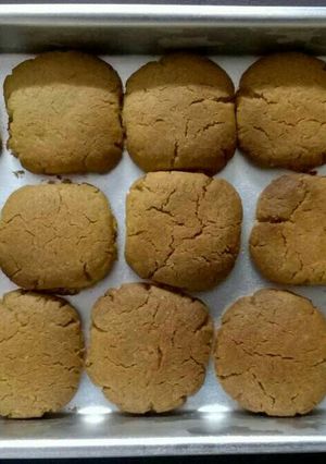 A picture of Whole wheat nankhatai.