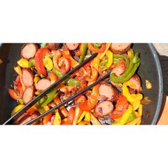A picture of Smokie and Pepper Stir Fry.