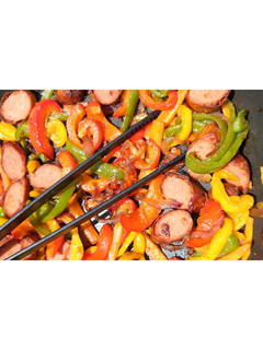 A picture of Smokie and Pepper Stir Fry.