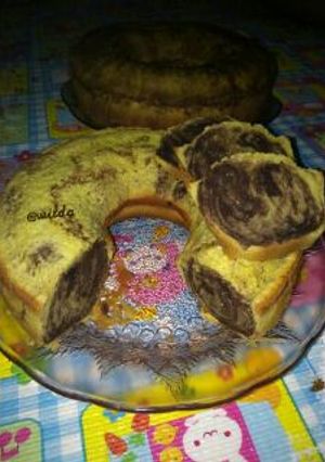 Foto resep Marmer Cake ala" aq nya