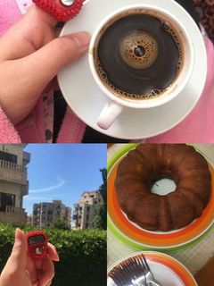 صورة لوصفة كيكه بعصير الفواكه