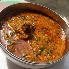 A picture of Egusi soup.
