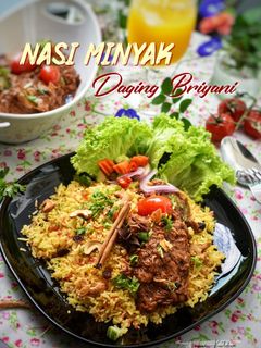 Foto resep Nasi Minyak Daging Briyani