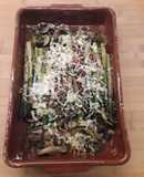 Espárragos verdes al horno