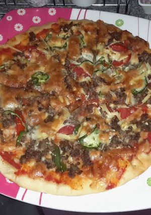 صورة لوصفة البيتزا السريعة