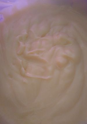 Una foto de Crema pastelera en microondas