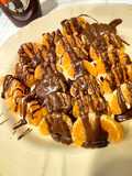 Chocolate coated Orange Slices 🍊🍫🧡
