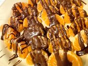 A picture of orange shells