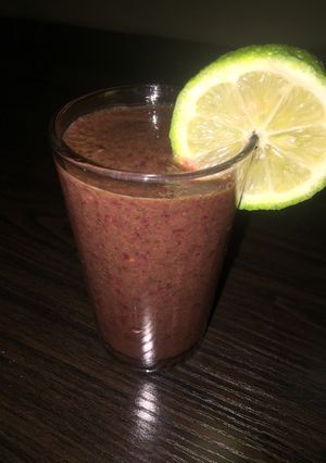 A picture of Beetroot fruit smoothie.