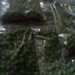 A picture of Preserve peas at home.