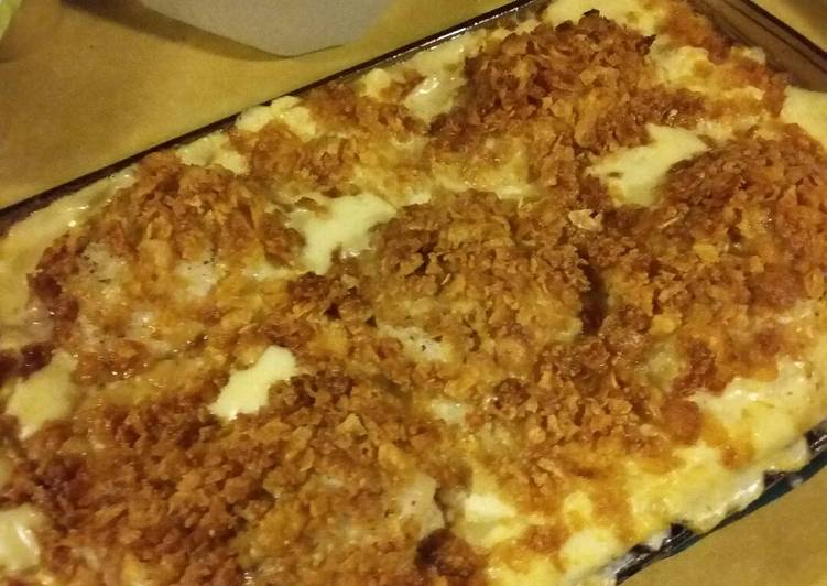 Step-by-Step Guide to Prepare Ultimate Crispy Chicken Hashbrown Bake