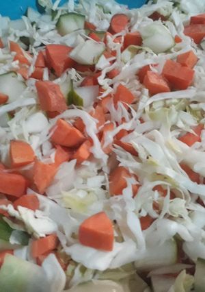 A picture of Coleslaw.
