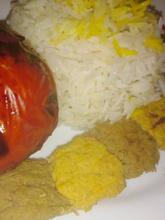 عکسی از دستور کباب نگینی تابه ای