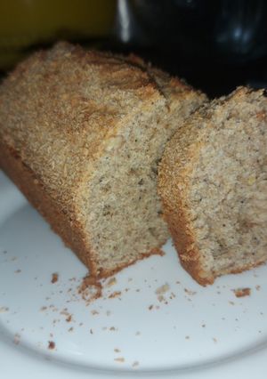 Una foto de Budín integral con nueces