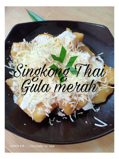 Foto resep Singkong Thai Gula Merah