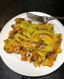 Fast Migas with Salsa Verde