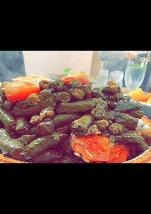 صورة لوصفة ورق عنب 😋👌