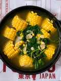 Sayur Bening Bayam Jagung