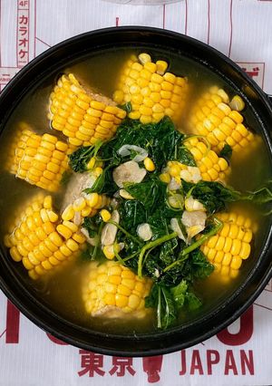 Foto resep Sayur Bening Bayam Jagung