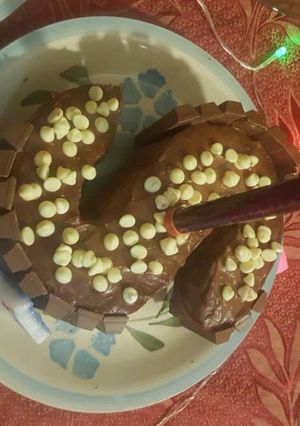 صورة لوصفة كيكة عيد ميلاد ابني 🎂
