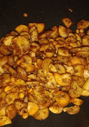 A picture of Mushroom fry.