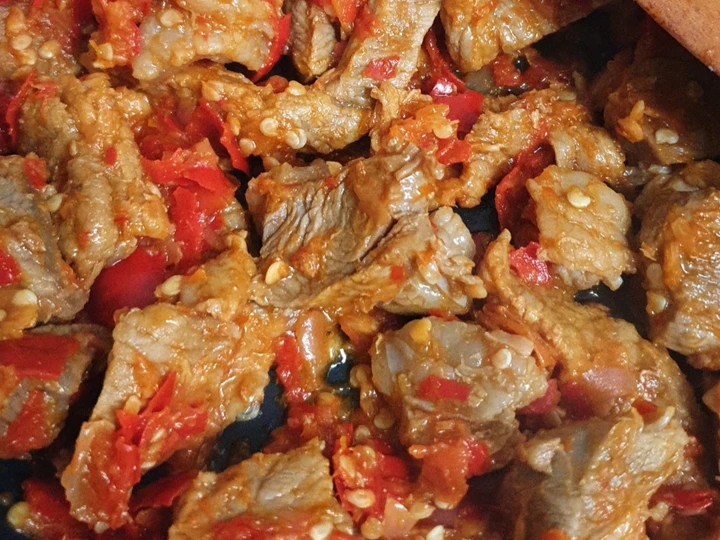 Cara Mudah Membuat Resep #26 Tetelan Balado yang Lezat