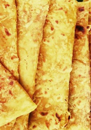 A picture of Puran Poli/Bobbatlu.