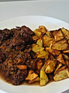 Una foto de Guiso de caza: Ragout de jabalí