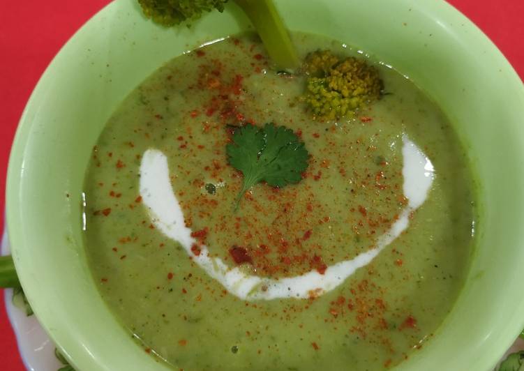 Easiest Way to Prepare Perfect Broccoli soup