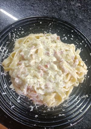 Una foto de Tallerini a la parmesana 😋🤤